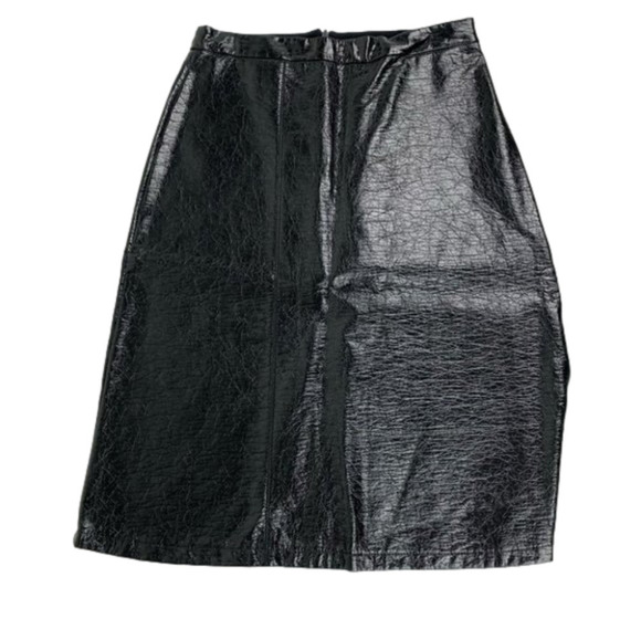 Zara Faux Leather  Skirt NWT size S - Picture 1 of 6